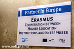 Erasmus multilaterális projekt, monitoring látogatás és sajtótájékoztató
