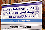 2nd International Doctoral Workshop on Natural Sciences (1. nap)