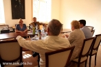 Megbeszélés a Kodolányi János Főiskola küldöttéségvel
